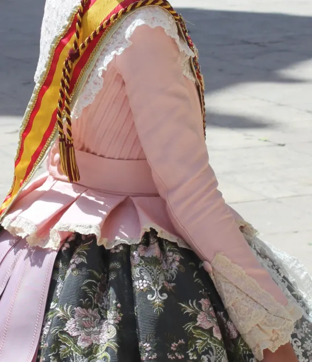 Corpiño Fallera Rosa Pastel