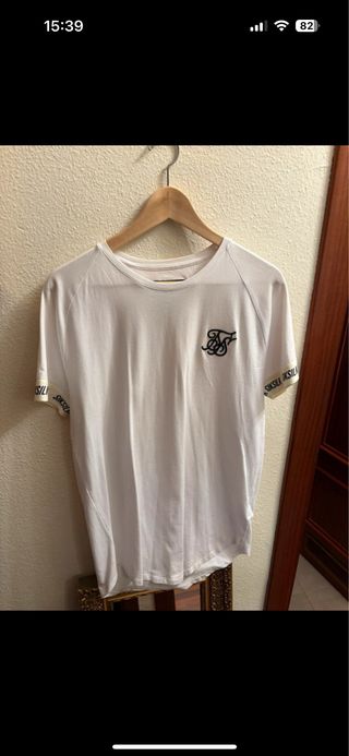 Camiseta SikSilk Blanca poco uso