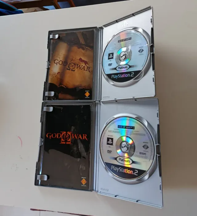 God of War e God of War 2 PS2