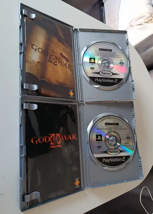 God of War e God of War 2 PS2