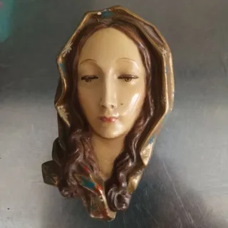 Busto Virgen para colgar