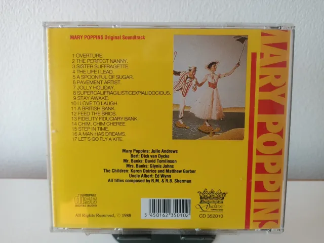 CD Mary Poppins Banda Sonora Original INGLES