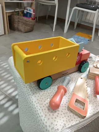 Camión Bricolaje Janod Brico'Kids