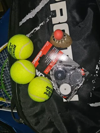 Raquetas Tenis y Bádminton con Accesorios