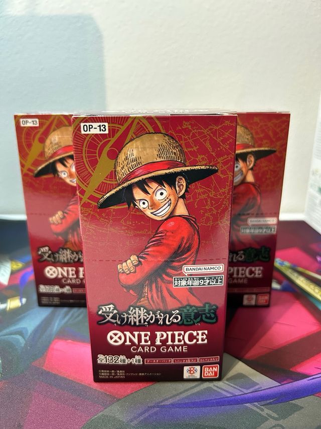 One Piece Card Game OP-13 Booster Box Sigillato