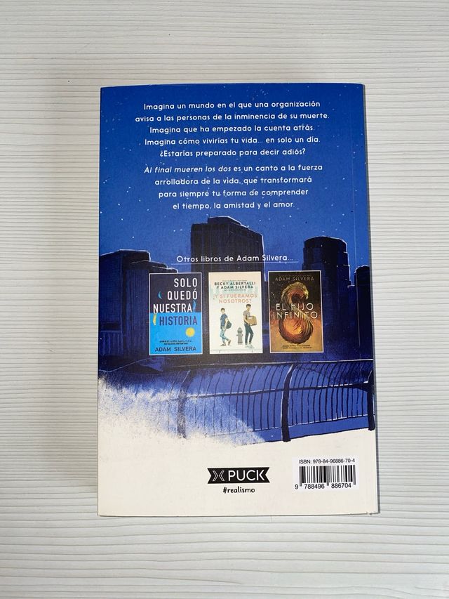 Al final mueren los dos - Adam Silvera