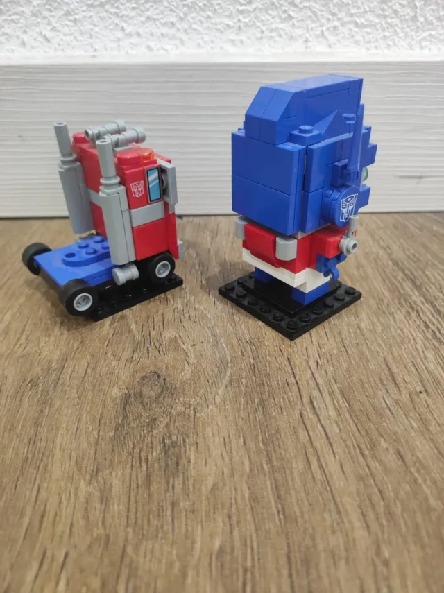 Optimus Prime: Robot y Vehículo Lego