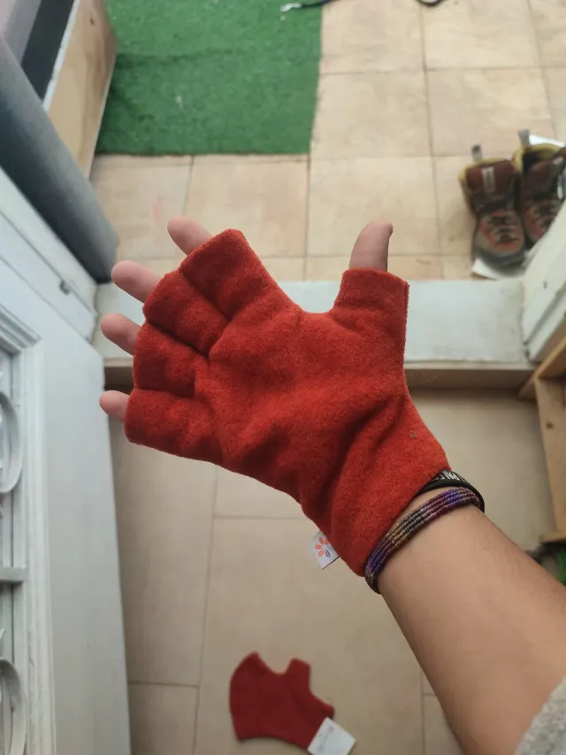 Guantes Adla Couture Rojos teula