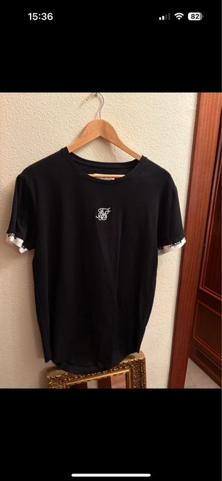 Camiseta SikSilk Negra dos usos