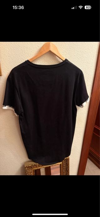 Camiseta SikSilk Negra dos usos