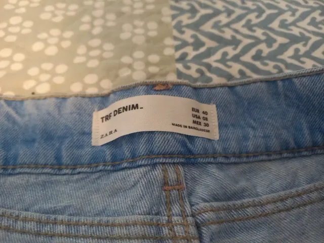 Lote 2 Vaqueros Cortos Mujer Talla 40