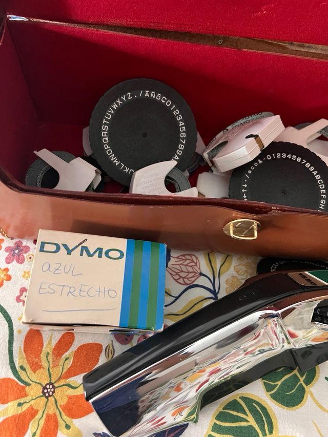 Etichettatrice Dymo 1550 Argento/Marrone