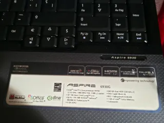 Portátil Acer Aspire 6930G
