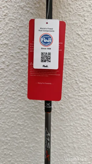 Caña y carrete casting zurdo