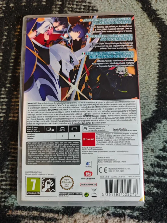 Digimon World: Next Order NSW