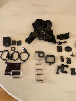 Caricabatterie accessori GoPro HERO5/6/7 nero