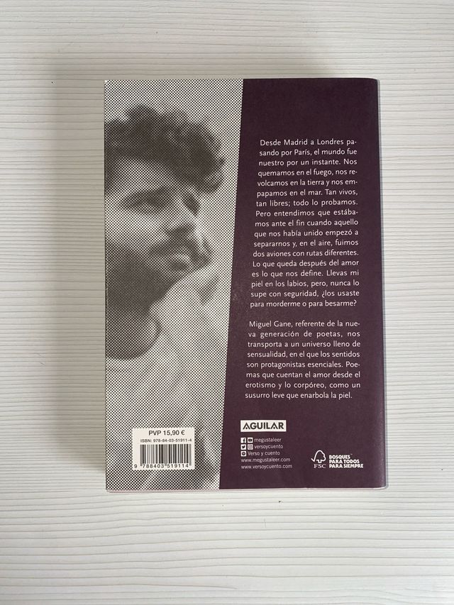 Libro La piel en los labios