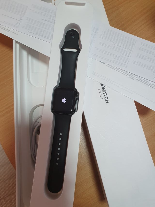 Apple Watch Series 3 38mm Negro Espacial