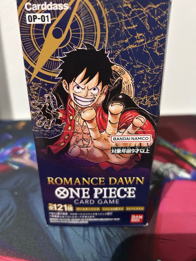 One Piece Card Game OP-01 Romance Dawn Sigillato
