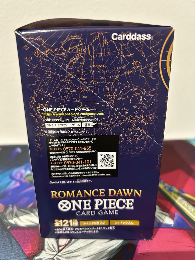 One Piece Card Game OP-01 Romance Dawn Sigillato