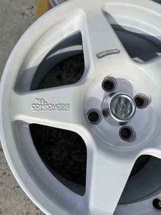 Llantas compomotive en 15” 4x100