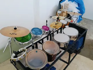 Carro de percusión Charanga