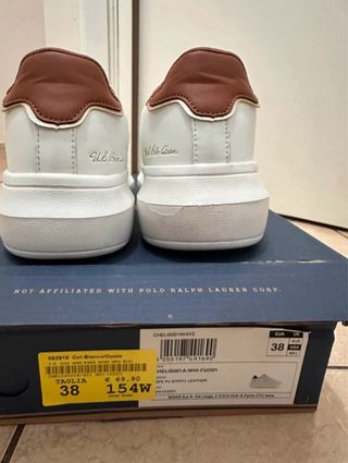 Sneakers donna Polo Ralph Lauren Tg 38 mai usate