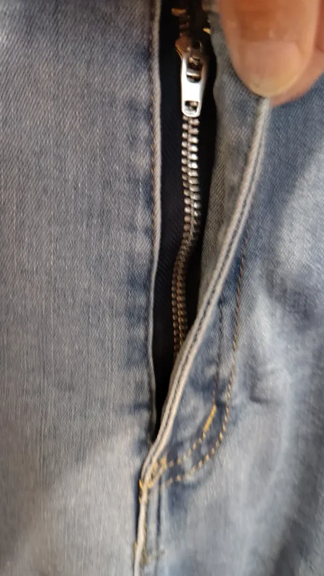 Pantalón tejano cargo azul T.48/50