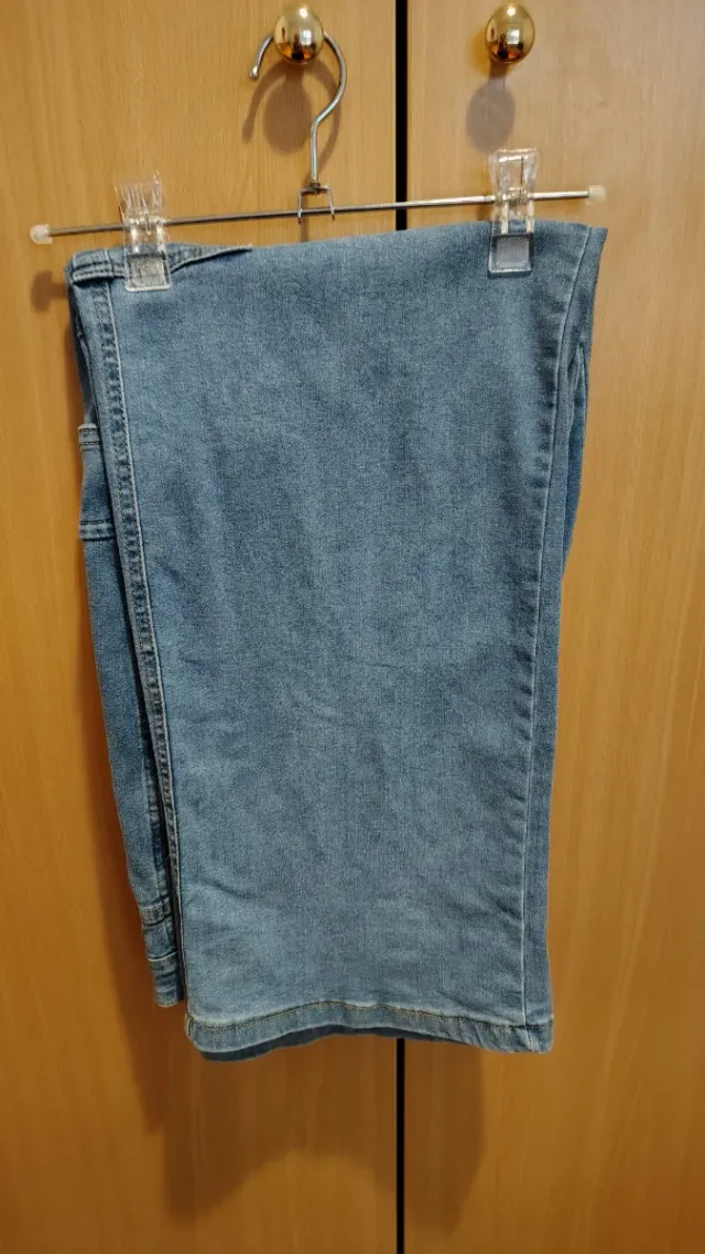 Pantalón tejano cargo azul T.48/50