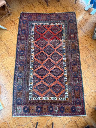 Tappeto tribale nomade lana