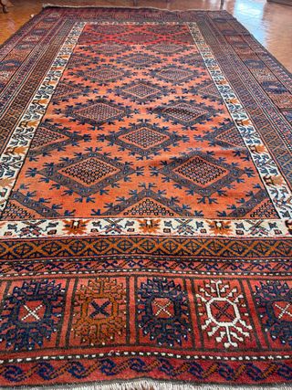 Tappeto tribale nomade lana