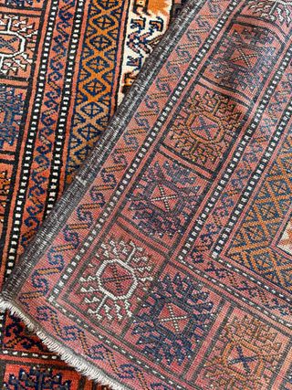 Tappeto tribale nomade lana