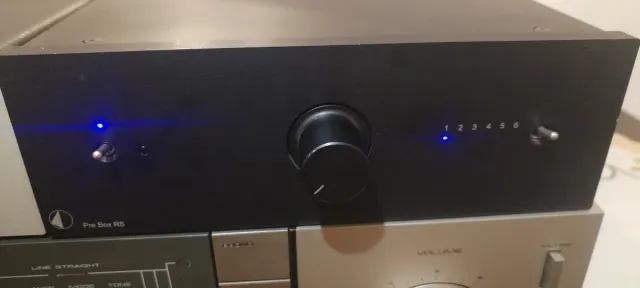 Pro-Ject Pre Box RS Previo Negro/Plata