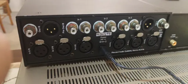 Pro-Ject Pre Box RS Previo Negro/Plata