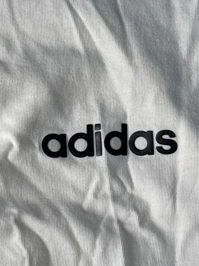 Camiseta Adidas Blanca Hombre Talla M