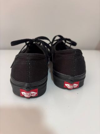 Zapatillas Vans Negras Unisex