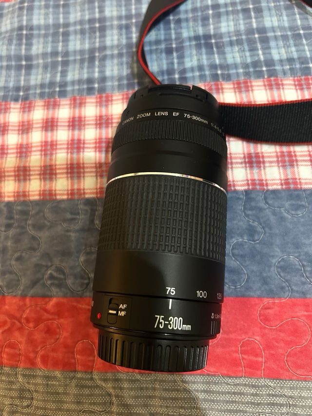 Fotocamera Canon EOS 1200D, due obiettivi e custodia