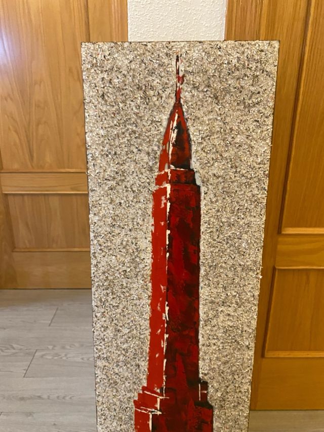 Cuadro Decorativo Hogar Torre Roja, son 2