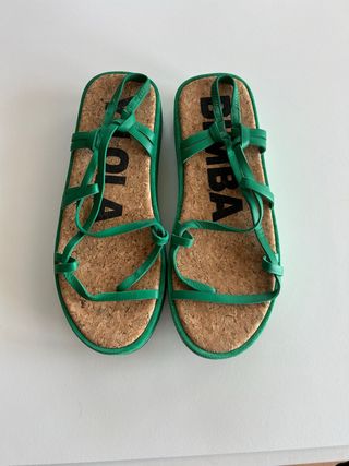 Sandalias BIMBA Y LOLA verdes