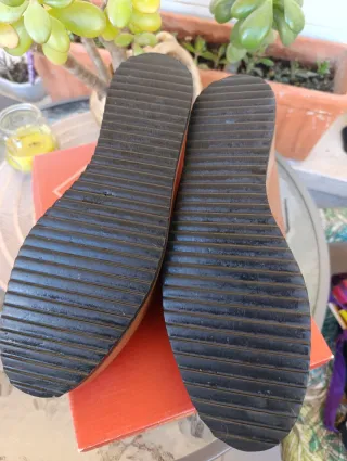 Zapatos de piel con plataforma