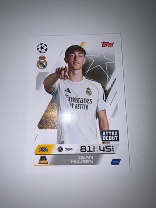 Cromo Dean Huijsen Real Madrid Topps