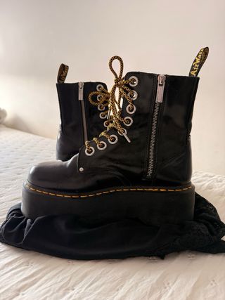 Botas Dr. Martens Plataforma Negras