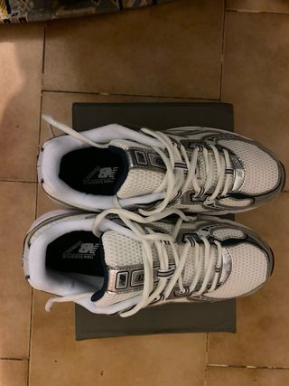 New Balance Argento/Bianco Scarpe Donna