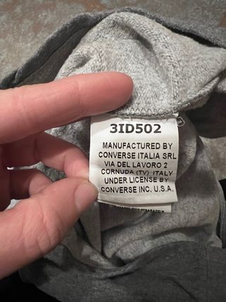 Felpa Converse con Stella Taglia S