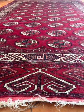 Tappeto rosso Bokhara/Turkmeno