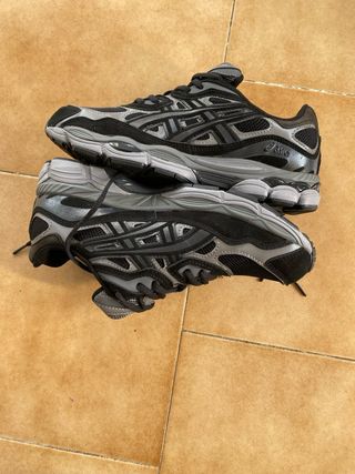 Scarpe Asics Uomo Nero Grigio