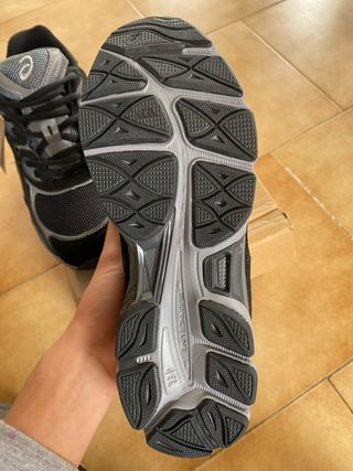 Scarpe Asics Uomo Nero Grigio