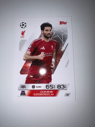 Cromo Topps Dominik Szoboszlai Liverpool 2023