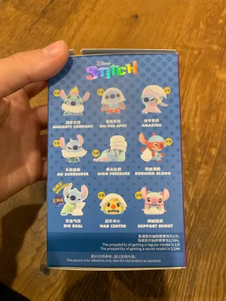 MINISO Stitch Surprise Box Figure Pillow Fight
