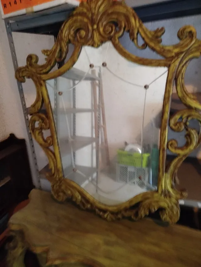 Consola de entrada con espejo